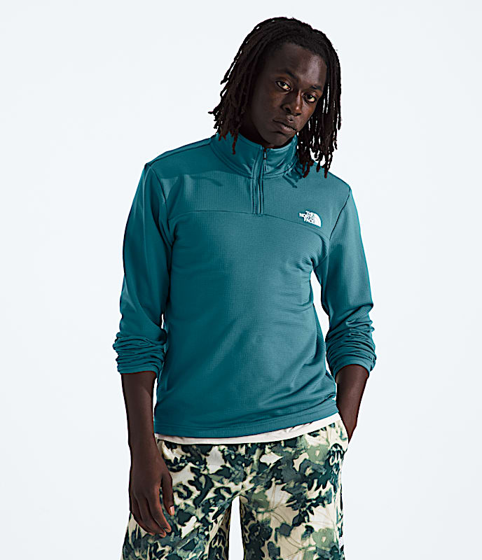 Men’s Cedar Trail Grid Fleece ¼-Zip - 1