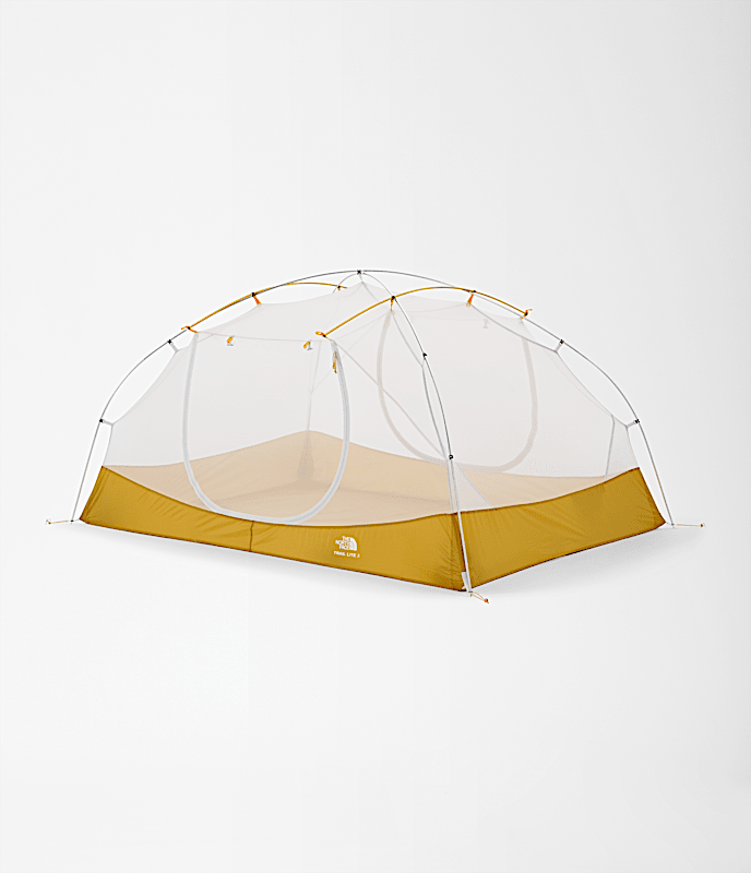 Trail Lite 3 Tent TNF Khaki StoneArrowwood Yellow HERO