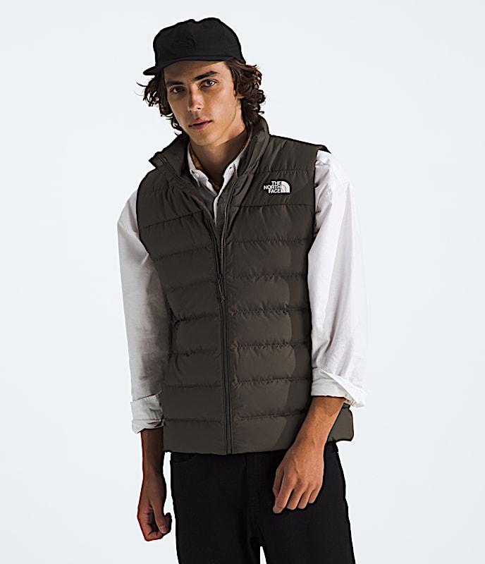 Mens Aconcagua 3 Vest TNF New Taupe Green Main