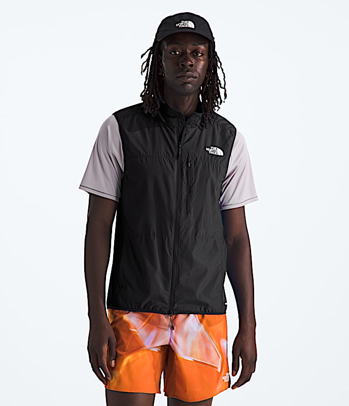 Mens Higher Run Wind Vest TNF TNF Black Main