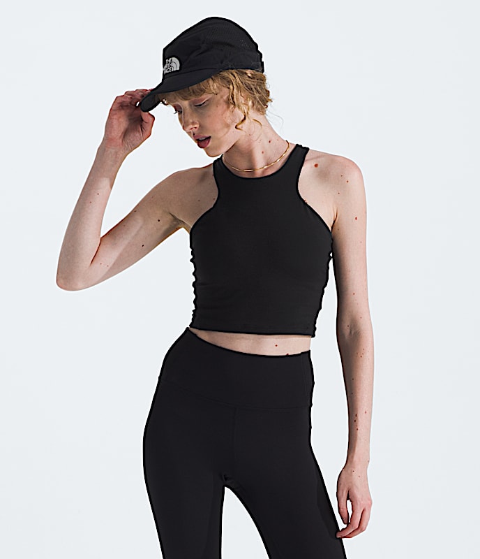 Womens Refina Longline Bra TNF TNF Black Main