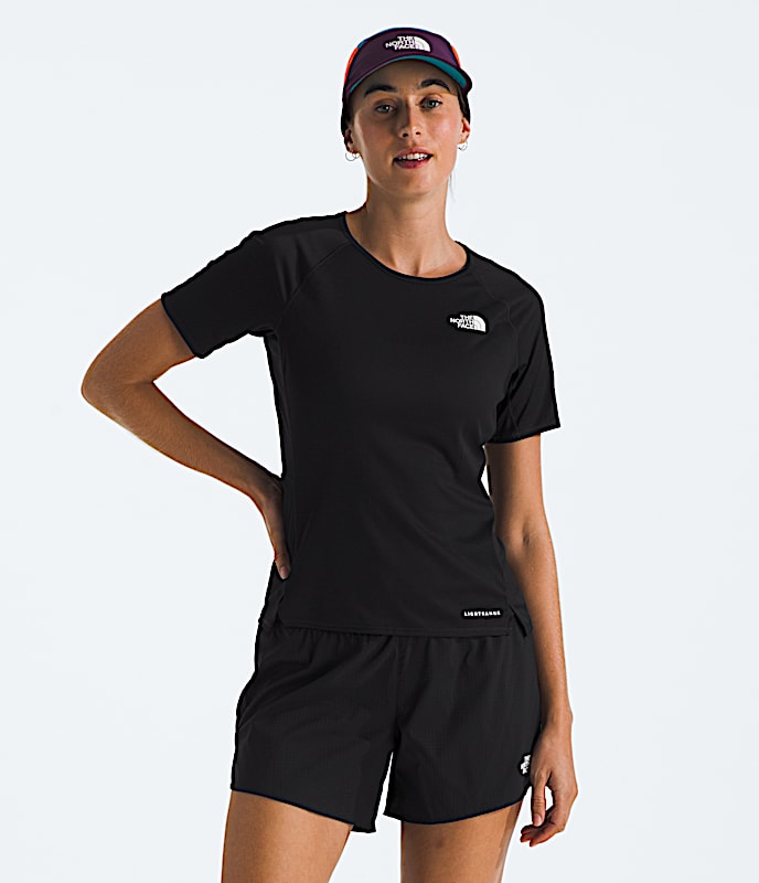 Haut manches courtes Sunriser LIGHTRANGE pour femmes TNF TNF Noir HERO