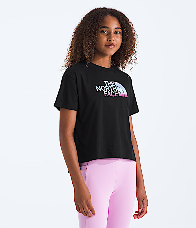 Girls’ Gradient Half Dome Short-Sleeve Graphic Tee - 1
