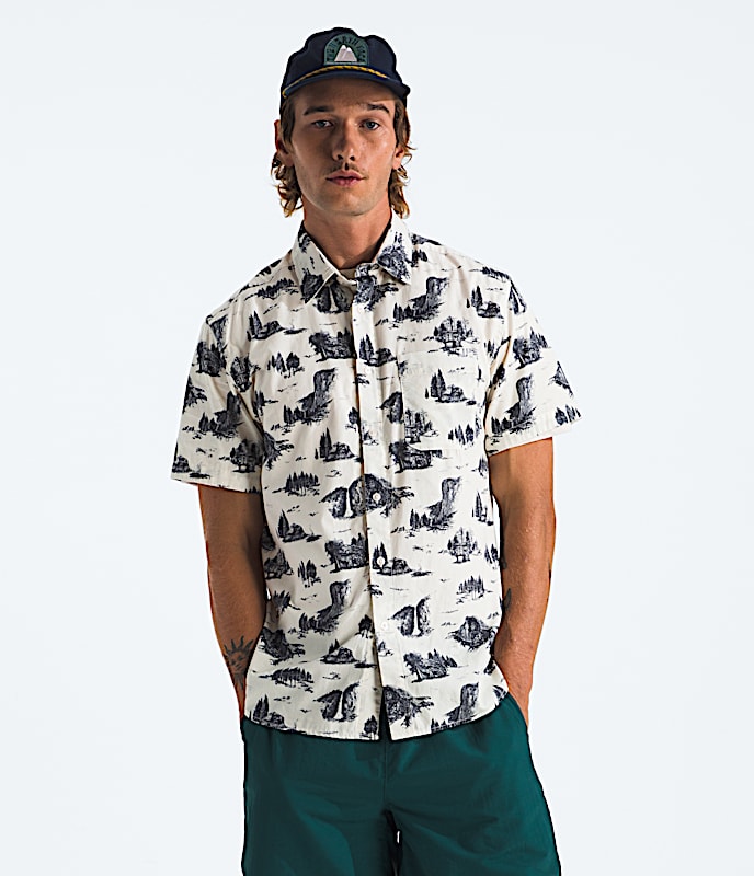 Men’s Short-Sleeve Baytrail Pattern Shirt - 1