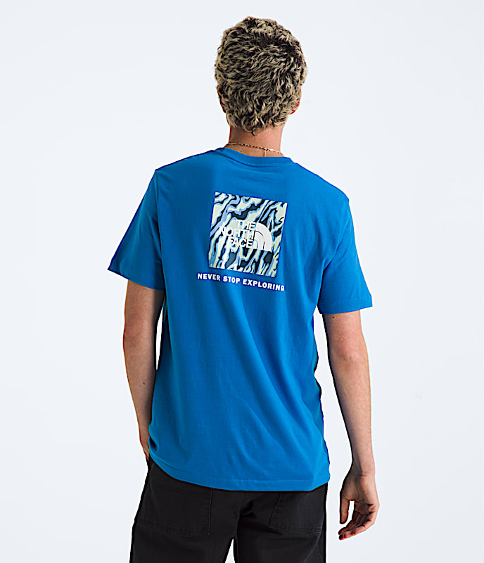 Men’s Short-Sleeve Core Wavy Lines Box NSE Tee - 1