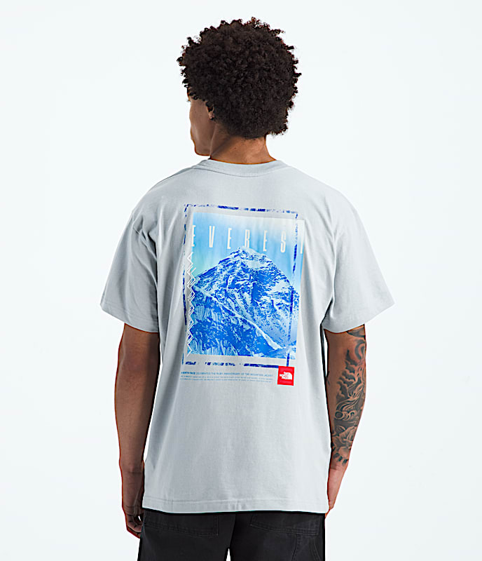 Men’s Short-Sleeve TNF Red Box Everest Heavyweight Tee - 1