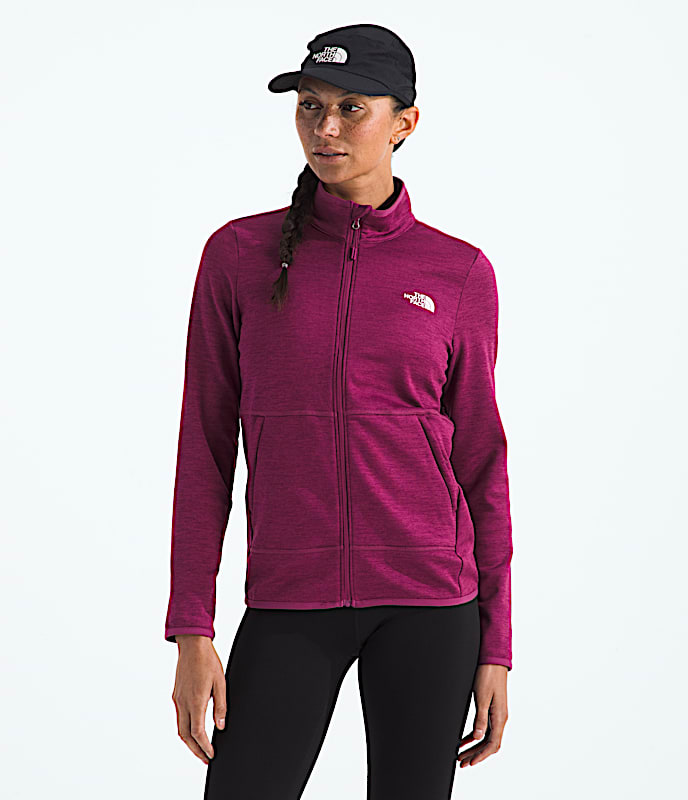 Veste zippe intgrale Canyonlands pour femmes TNF IVOIRE DE LUNEVERT CENDR HERO