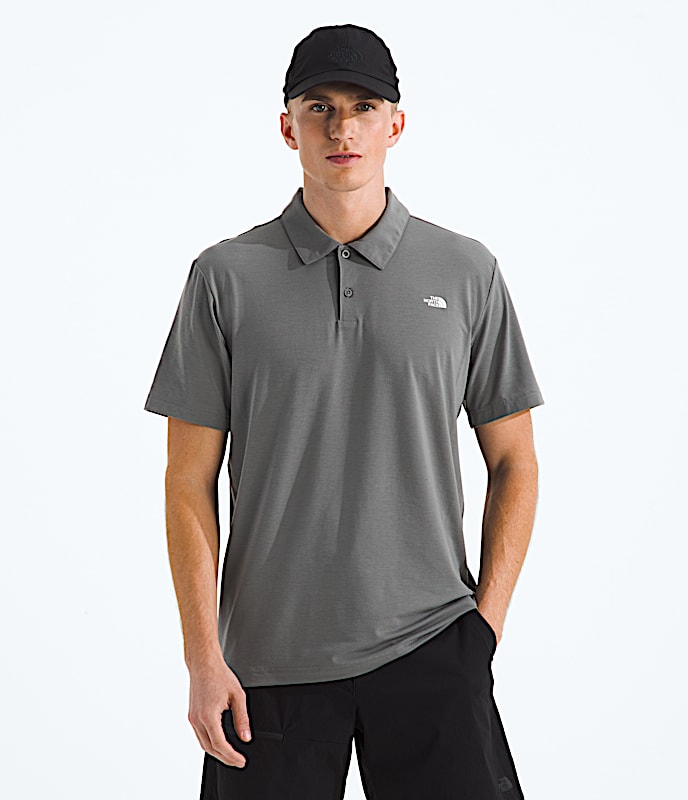 Mens Adventure Polo TNF Smoked Pearl HERO