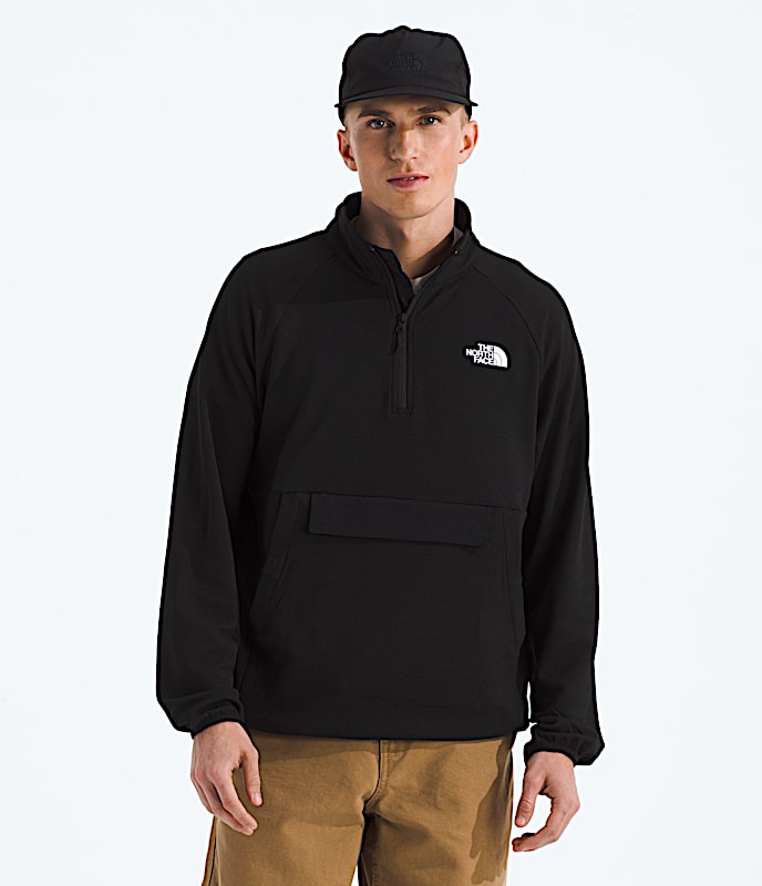 Mens Kecha Packable Anorak TNF TNF Black HERO