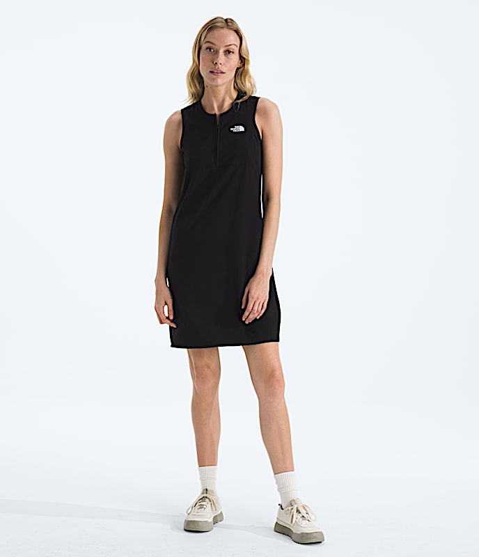Womens Packable Dress TNF TNF Black Main