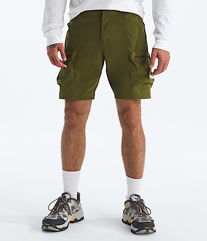 Mens Packable Shorts TNF Forest Olive Main