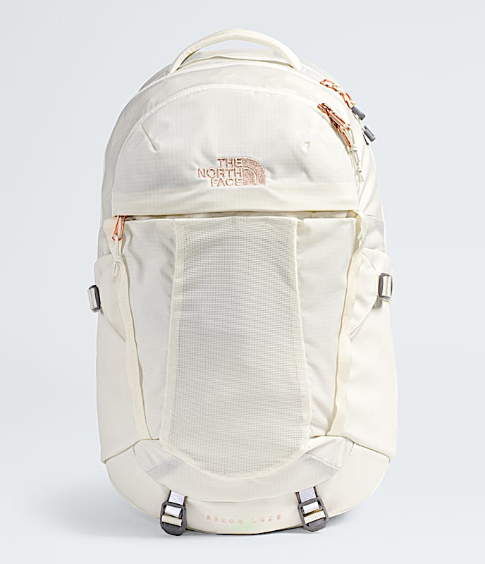 Womens Recon Luxe Backpack  30L TNF White DuneBurnt Coral Metallic HERO