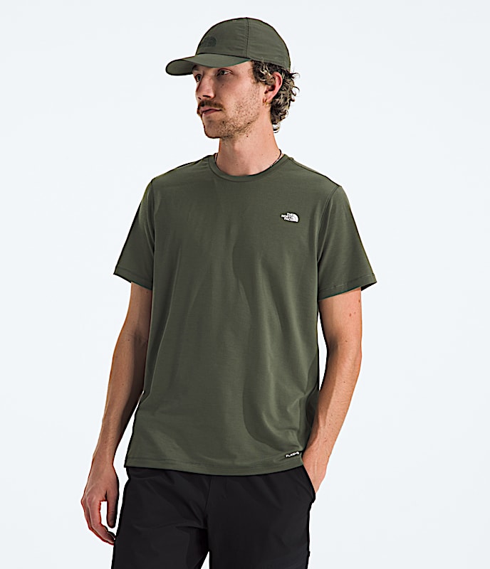 Mens Adventure Tee TNF New Taupe Green Main