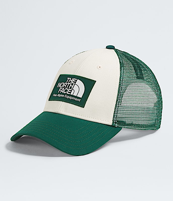 Mudder Trucker Hat TNF Hunter GreenWhite Dune HERO