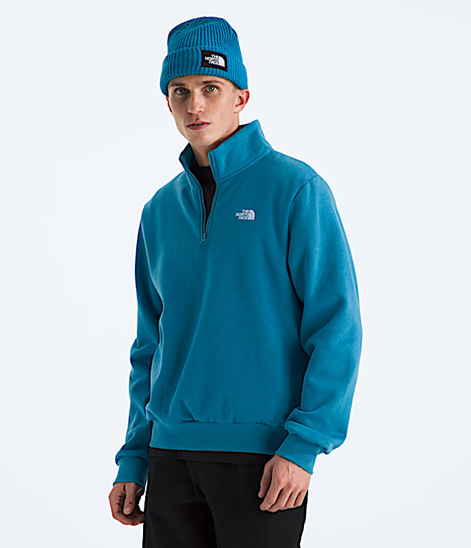 Mens Evolution Simple Dome Regular Zip TNF Dusk Blue Main