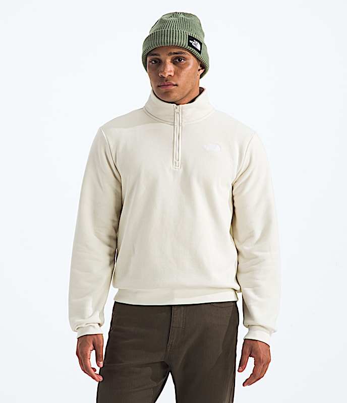 Mens Evolution Simple Dome Regular Zip TNF White Dune Main