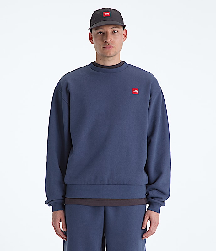 Mens TNF Red Box Crew TNF Lunar Blue Main