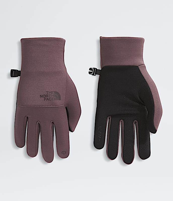 Womens Etip Recycled Gloves TNF Tawny Quartz HERO