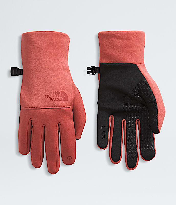 Womens Etip Recycled Gloves TNF Mars Dust HERO