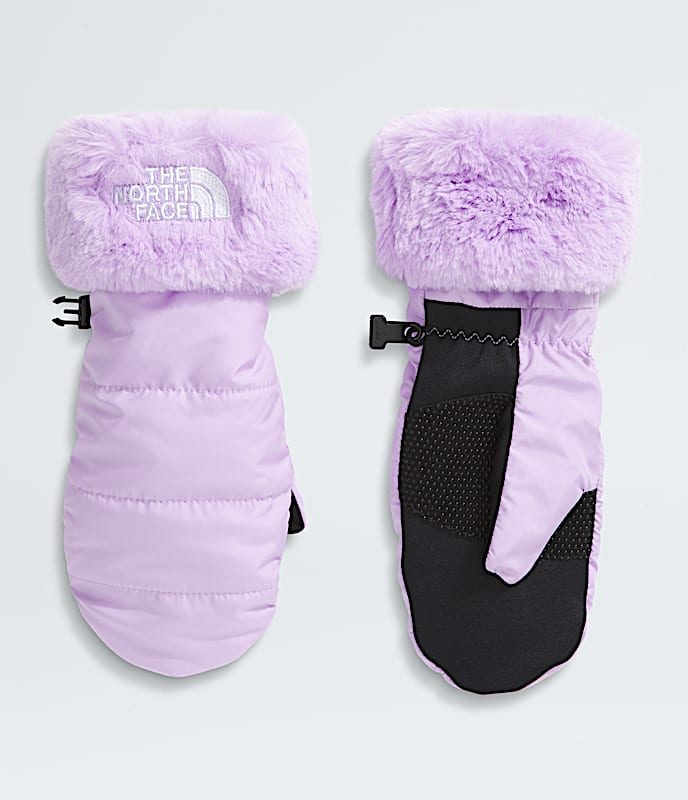 Girls Shasta Mitts TNF Lite Lilac HERO
