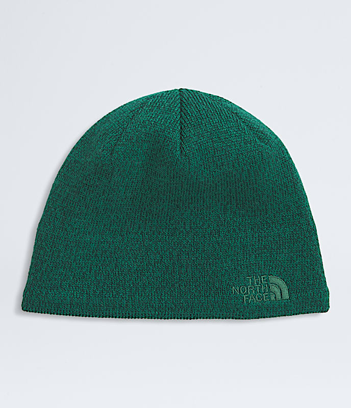 Jim Beanie TNF Hunter Green Heather HERO