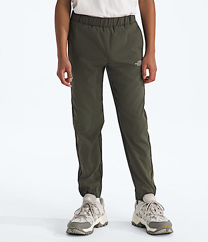 Boys On The Trail Pants TNF New Taupe GreenSilver Reflective Main