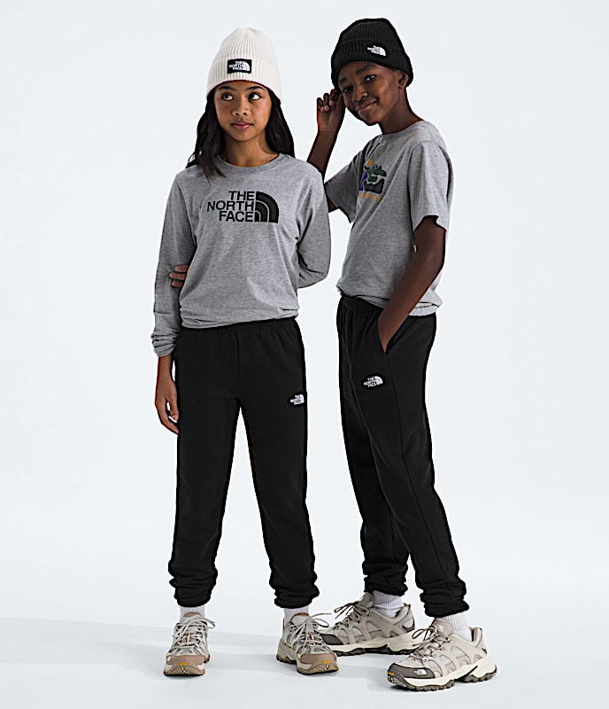 Boys Girls Evolution Simple Dome Pants TNF TNF Black Main