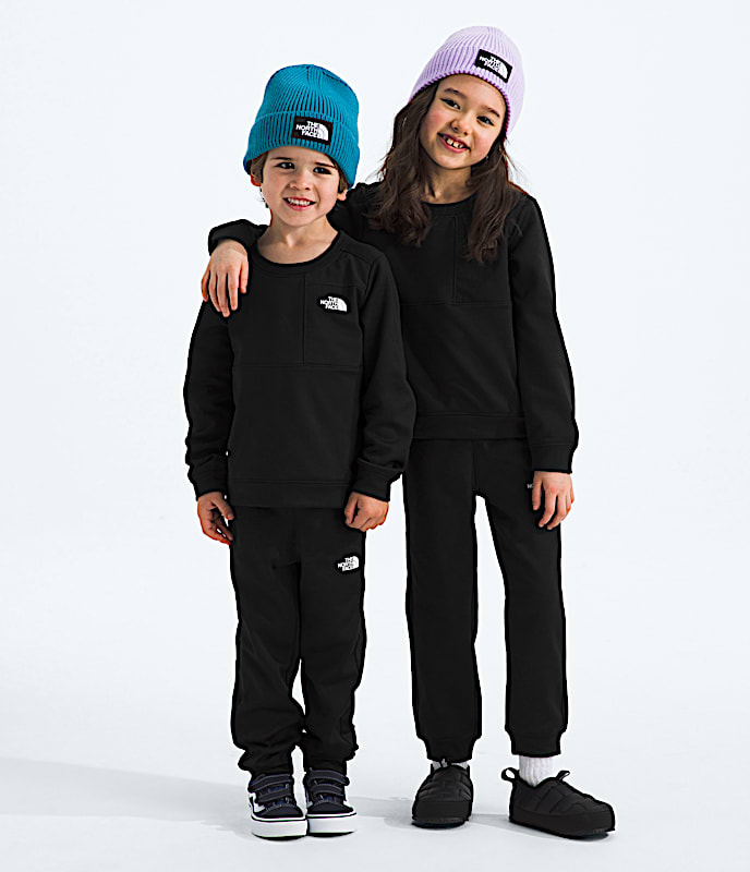 Kids TNF Performance Fleece Set TNF TNF Black HERO