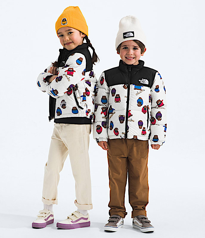 Kids’ 1996 Retro Nuptse Jacket—Print - 1