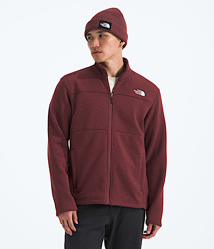 Mens Gordon Lyons FullZip Jacket TNF Sumac Heather Main