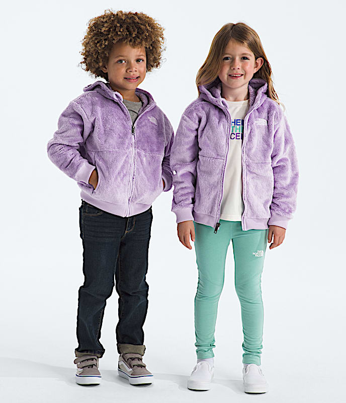 Kids Osito FullZip Hoodie TNF Lite Lilac HERO