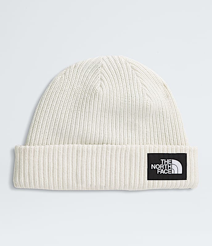 Salty Lined Beanie TNF White Dune HERO