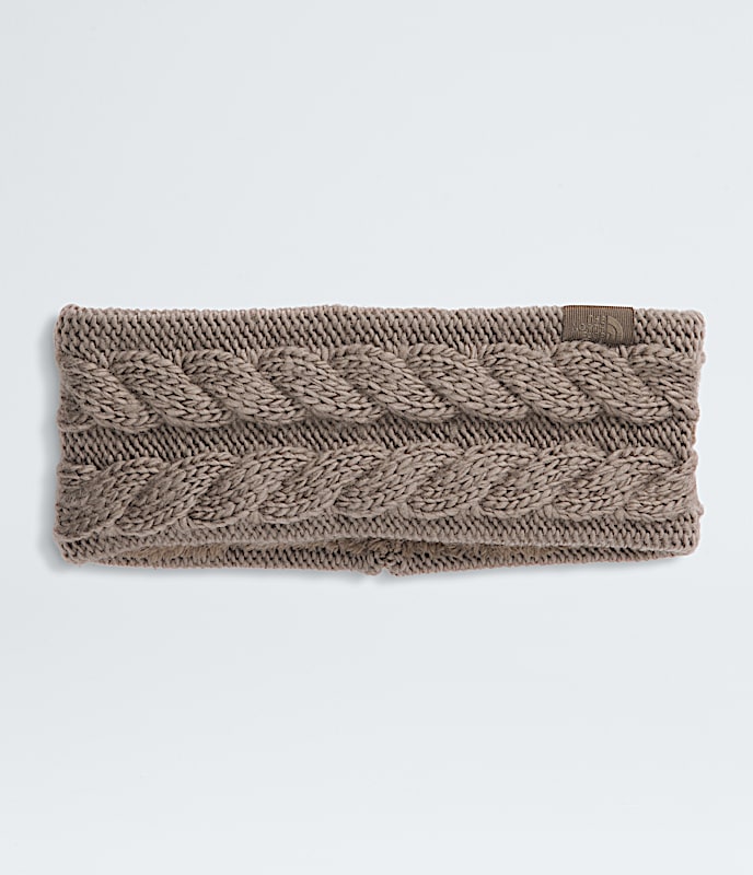 Womens Oh Mega Headband TNF Mocha Brown HERO