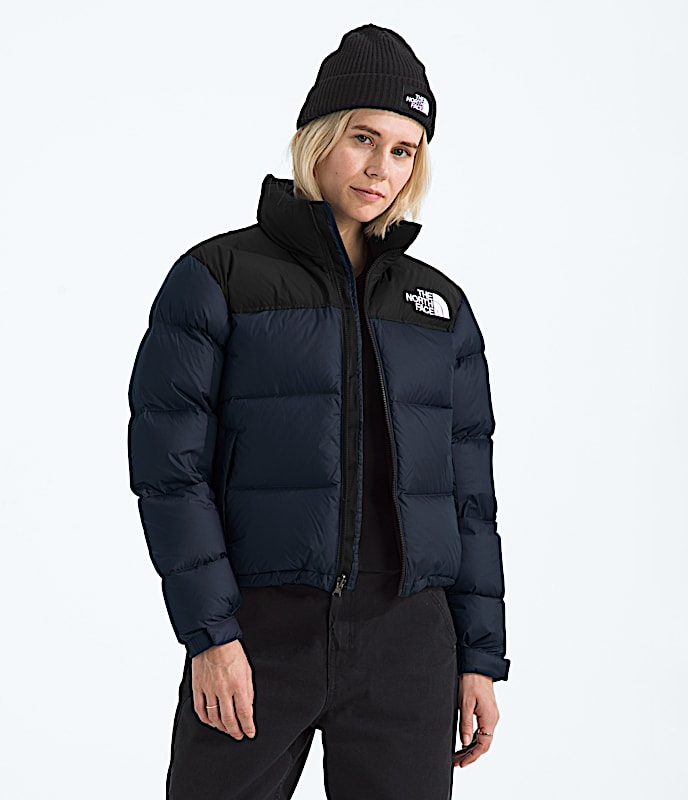 Veste 1996 Retro Nuptse pour femme TNF Sommet marineNoir TNFDuvet recycl HERO