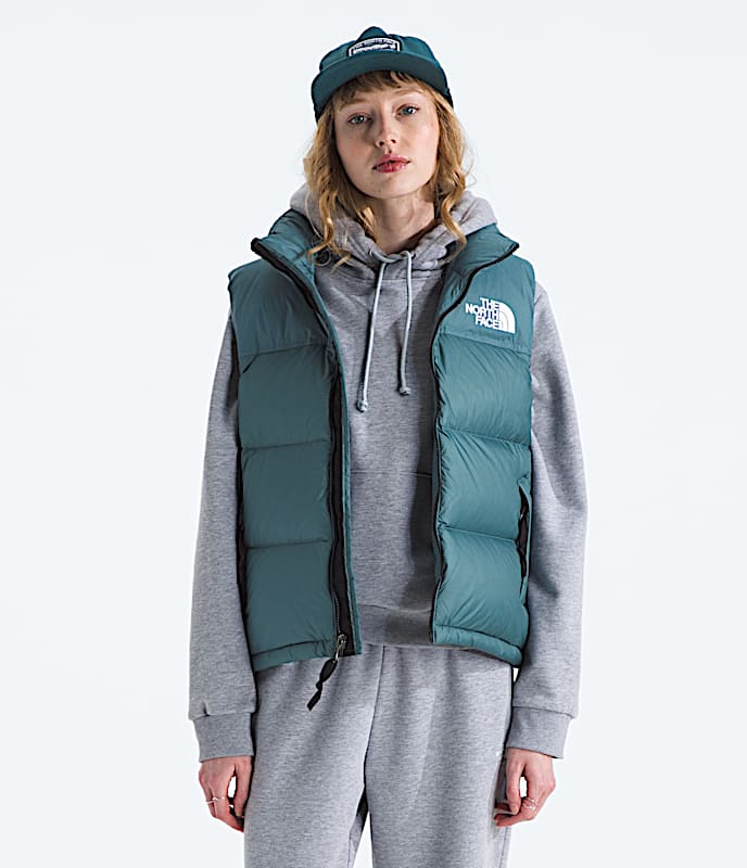 Womens 1996 Retro Nuptse Vest TNF Space HERO