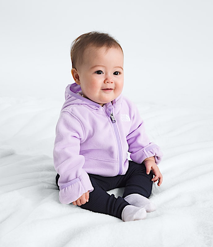 Baby Glacier FullZip Hoodie TNF Lite Lilac Main
