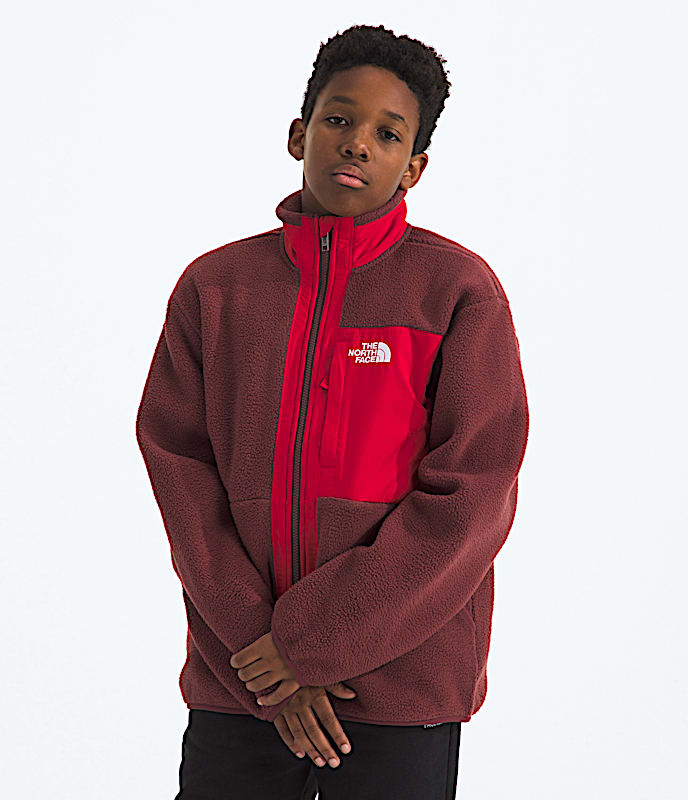 Boys Yumiori FullZip Jacket TNF SumacTNF Red Main