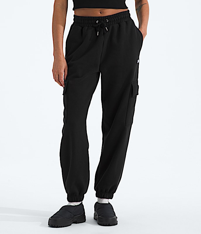 Womens Essential Simple Dome Cargo Pants TNF TNF Black Main