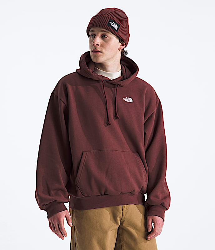 Mens Evolution Simple Dome Oversized Hoodie TNF Sumac Main