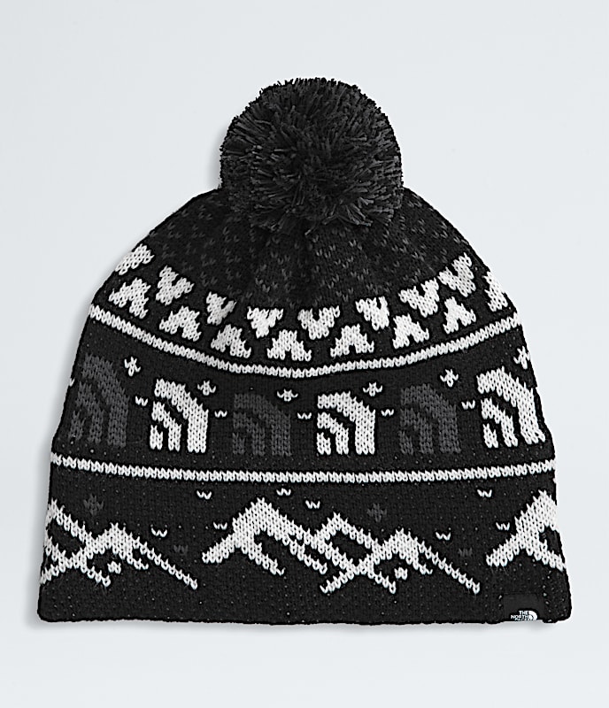 Tuque de ski Cabine TNF Jacquard noir TNFPom HERO
