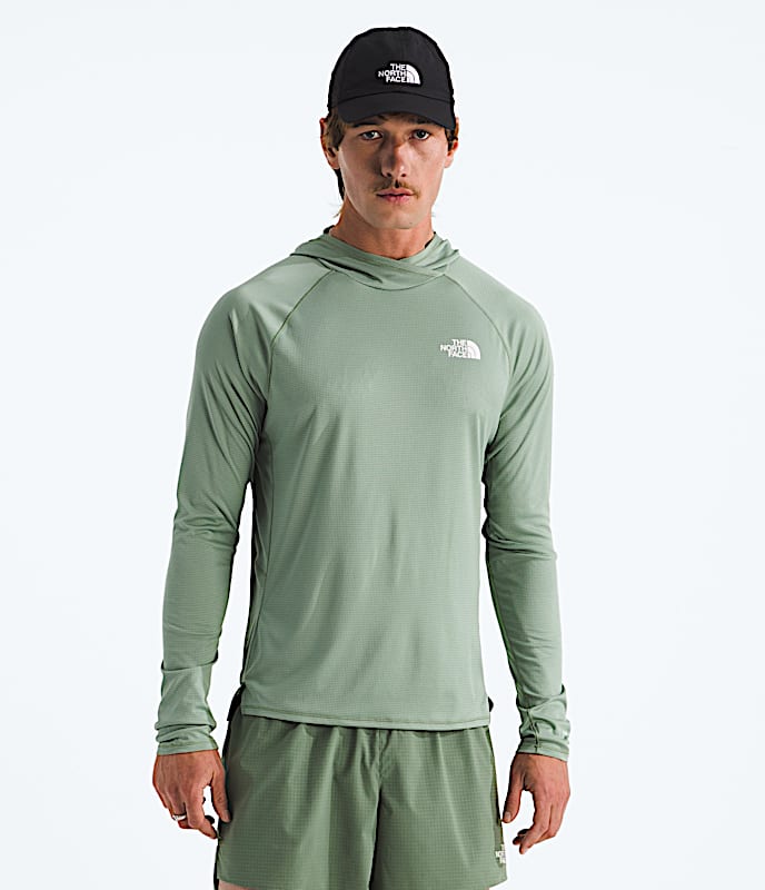 Mens Sunriser Hoodie TNF Slate Moss Main