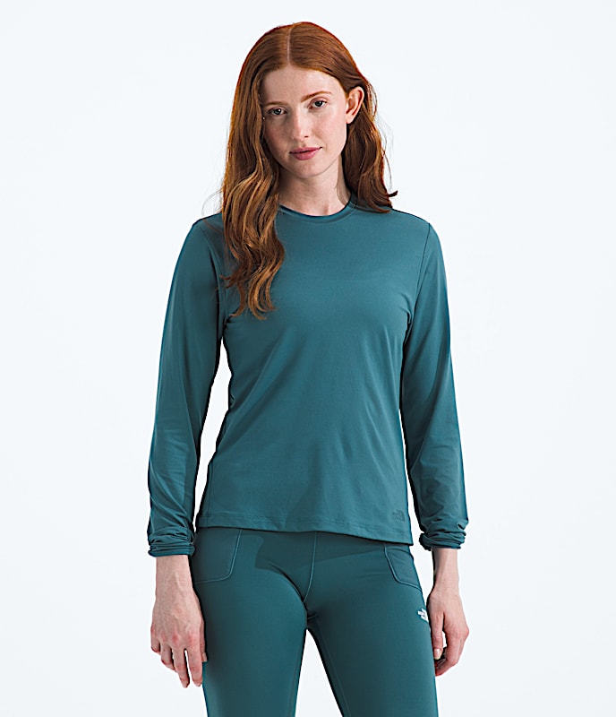 Womens Dune Sky LongSleeve TNF Space Main