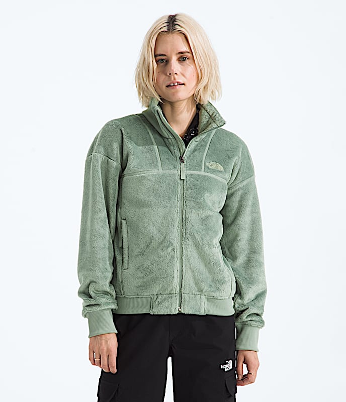 Womens Osito Lux Jacket TNF Slate Moss Main