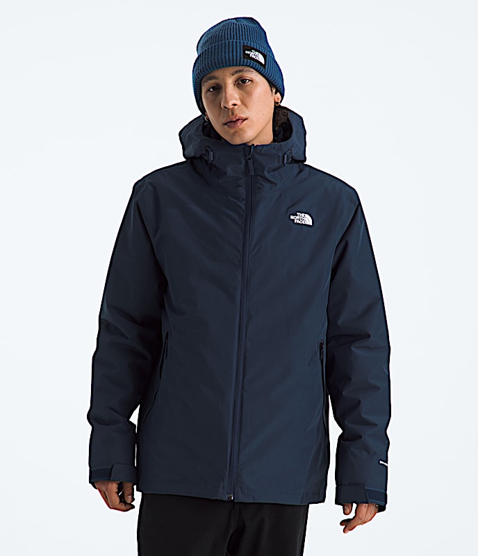 Mens Carto Mono Triclimate Hooded Jacket TNF Summit Navy Main