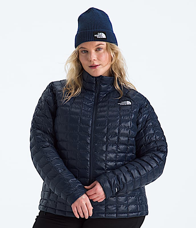 Womens Plus THERMOBALL Jacket TNF Summit Navy Main