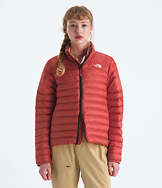Womens Terra Peak Jacket TNF Mars Dust Main