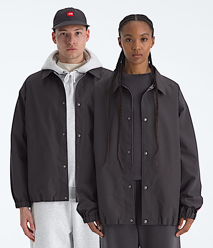 TNF Red Box Coaches Jacket TNF Obsidian Main