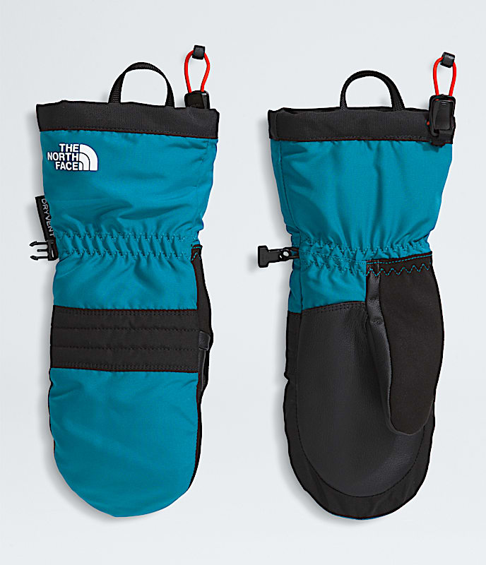 Kids Montana Ski Mitts TNF Dusk Blue HERO