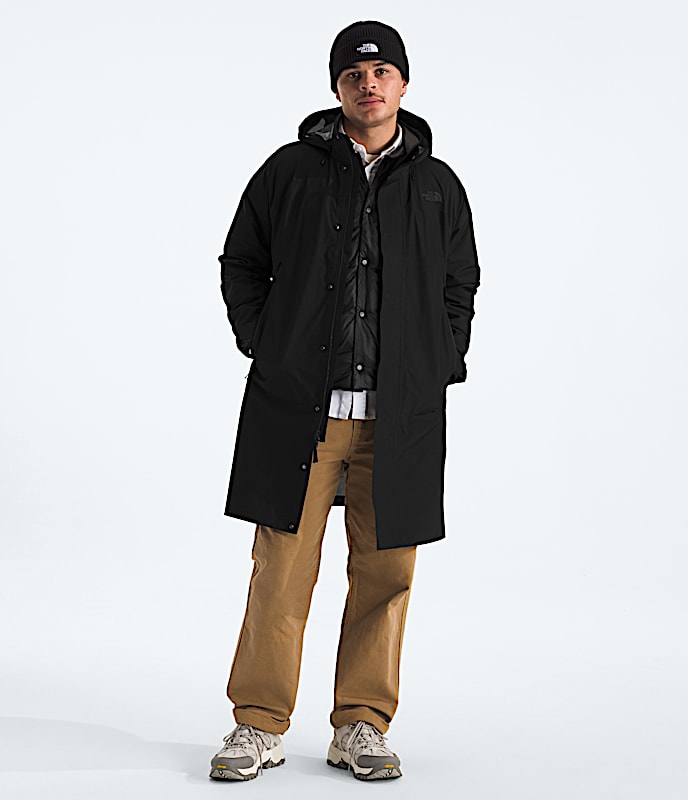 Mens Expedition GORETEX 3In1 Down Hooded Parka TNF TNF Black Main