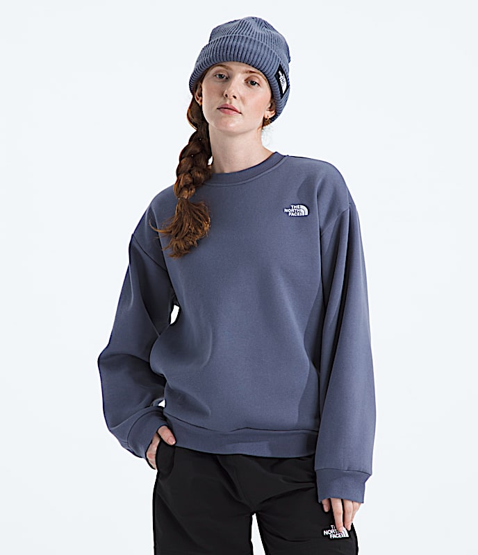 Women’s Evolution Simple Dome Oversized Crew - 1